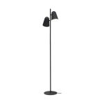 It's about RoMi Vloerlamp Salamanca Ijzer Zwart | Geschikt voor 2x E14 