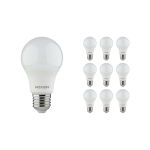 Voordeelpak 10x Noxion Lucent LED Classic 8.5W 840 A60 E27 | Koel Wit - Vervangt 60W