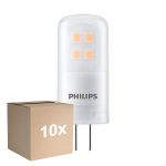 Voordeelpak 10x Philips CorePro LED Capsule G4 Mat 2.1W 210lm - 827 Zeer Warm Wit | Dimbaar - Vervangt 20W