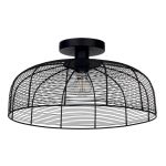 Eglo Plafondlamp Rinroe Staal Zwart Koper | Geschikt voor E27