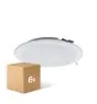 Voordeelpak 6x LED Downlight Pan 18W 1440lm 830 Warm Wit | 177mm - Zaagmaat 150mm