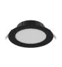 Noxion LED Downlight Hera Plat Inbouw Zwart 21W 2400lm 100D - 827-830-840 CCT | 213mm - Zaagmaat 195mm