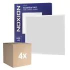 Voordeelpak 4x Noxion LED Paneel Ecowhite V4.0 28W 3400lm - 840 Koel Wit | 60x60cm - Philips driver