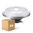 Voordeelpak 6x Philips MASTER LED Spot G53 AR111 14.8W 875lm 24D - 930 Warm Wit | Beste Kleurweergave - Dimbaar - Vervangt 75W